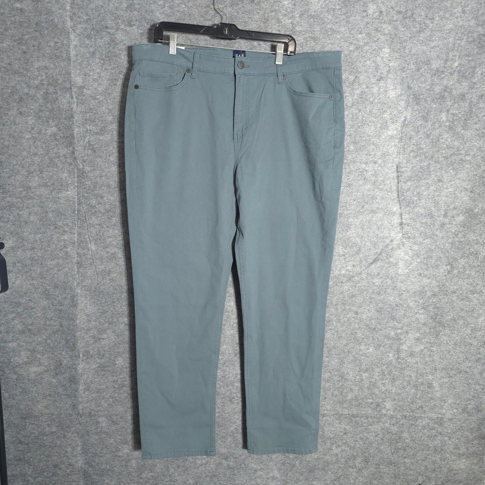 GAP 5 Pocket Pant Mens 40x30 Blue Slim Fit Stretch Twill GP007911 Cotton Casual